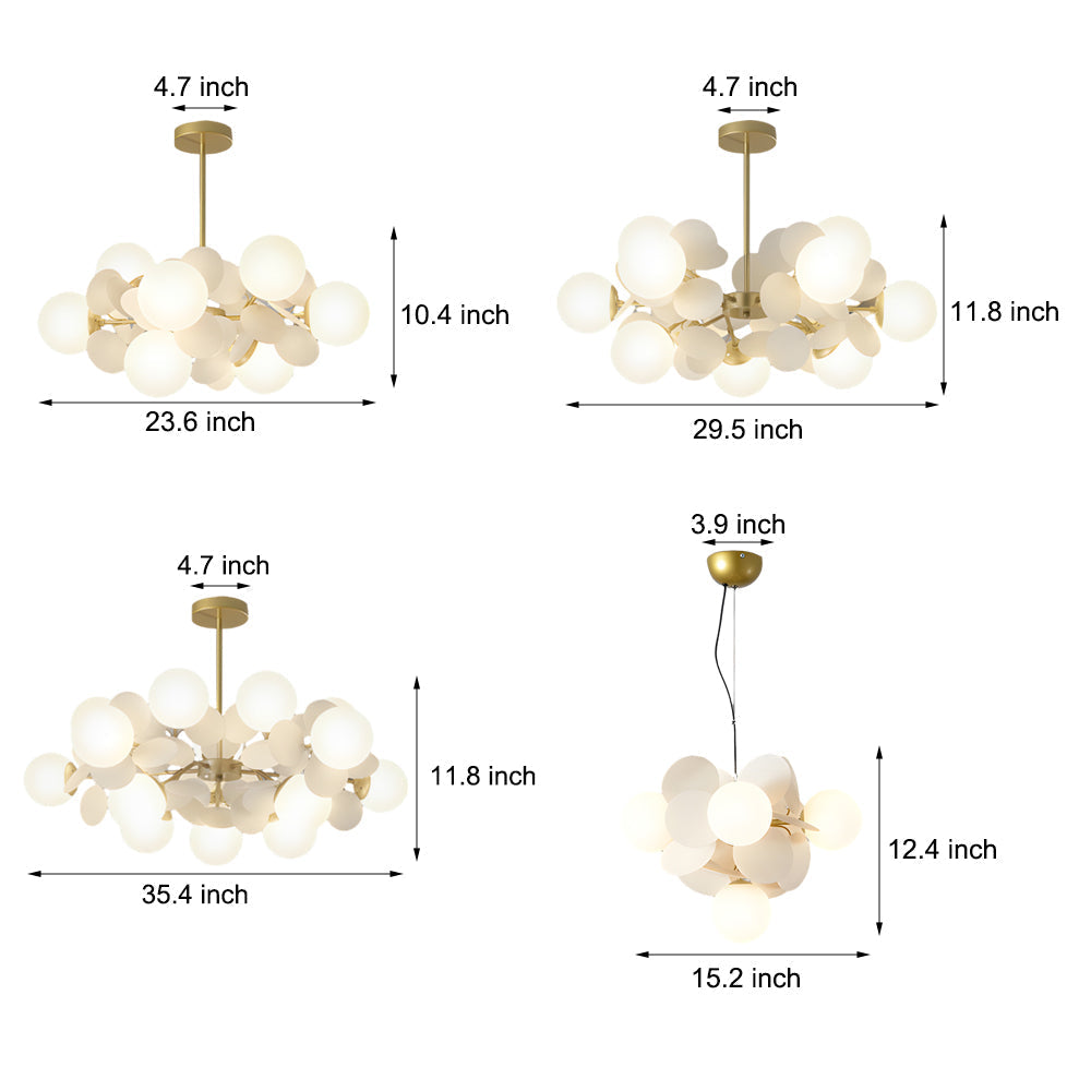 Modern Nordic Branch Style Pendant Light Art Deco Multicolored LED Chandelier Ceiling Fixture