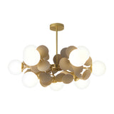 Modern Nordic Branch Style Pendant Light Art Deco Multicolored LED Chandelier Ceiling Fixture