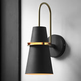 Modern Nordic Creative Iron Wall Sconce Plug in Lighting for Bedroom Living Room and Corridor