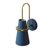 Modern Nordic Creative Iron Wall Sconce Plug in Lighting for Bedroom Living Room and Corridor