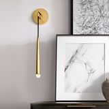 Modern Nordic Crystal LED Strip Wall Sconce Minimalist Gold Black Luxury Lighting