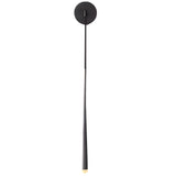 Modern Nordic Crystal LED Strip Wall Sconce Minimalist Gold Black Luxury Lighting