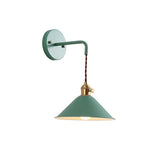 Modern Nordic Dome Wall Sconce Metal Painted LED Sidelight for Bedroom Living Room