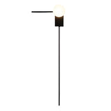 Modern Nordic Glass Ball Wall Sconce Minimalist Indoor Lighting for Bedroom and Living Room