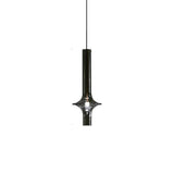 Modern Nordic Glass Pendant Light Adjustable Height LED Hanging Lamp for Living Room Kitchen and Entryway