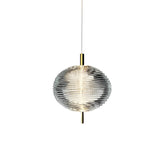 Modern Nordic Glass Shade LED Pendant Light Iron Chandelier for Kitchen Island and Dining Room
