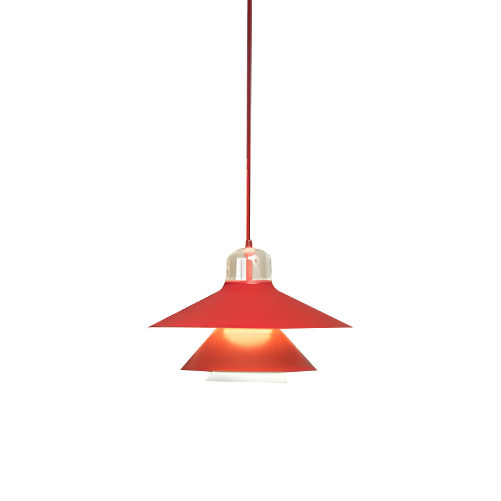 Modern Nordic Iron Glass LED Chandelier Minimalist Pendant Light for Living Dining Room