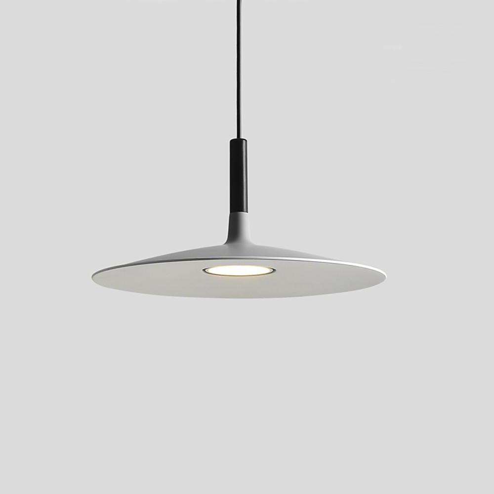 Modern Nordic LED Circular Disc Pendant Light for Kitchen and Dining Room
