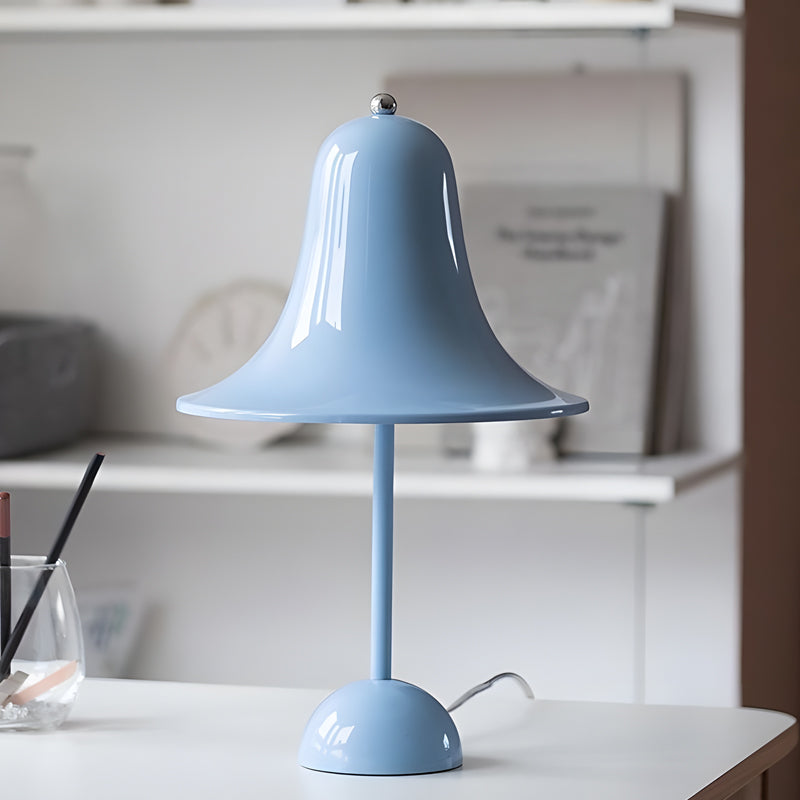 Modern Nordic LED Hat Table Lamp Dimmable Iron Desk Light for Bedroom and Living Room