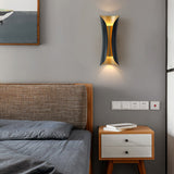 Modern Nordic LED Strip Wall Sconce Minimalist Linear Light Fixture for Living Room Bedroom Corridor