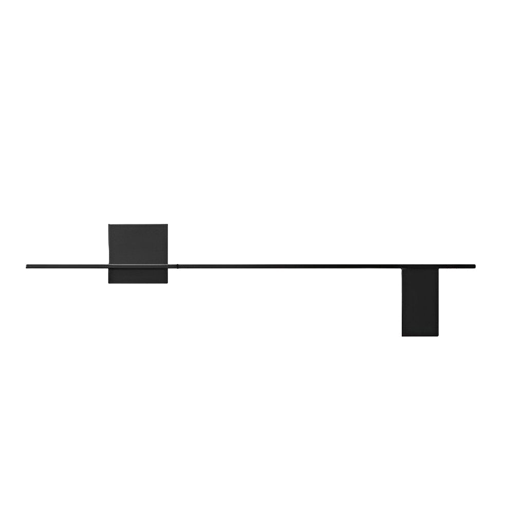 Modern Nordic LED Strip Wall Sconce with 3 Color Dimming and Iron Finish for Interior Lighting