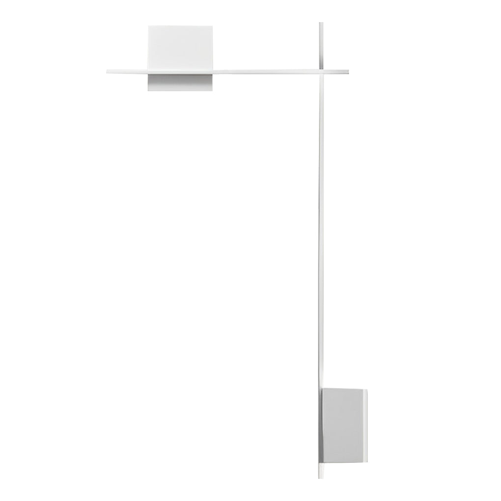 Modern Nordic LED Strip Wall Sconce with 3 Color Dimming and Iron Finish for Interior Lighting