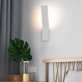 Modern Nordic LED Wall Sconce Minimalist Aluminum Indoor Lighting Fixture for Bedroom and Living Room