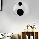 Modern Nordic LED Wall Sconce with 3 Step Dimming for Bedroom Living Room and Corridor Lighting