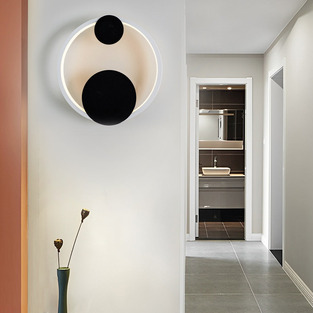 Modern Nordic LED Wall Sconce with 3 Step Dimming for Bedroom Living Room and Corridor Lighting