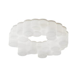 Modern Nordic LED White Ring Honeycomb Chandelier Three Step Dimming Pendant Light