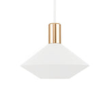 Modern Nordic Minimalist Aluminum Pendant Light Geometric Small Chandelier for Kitchen Island and Bedside