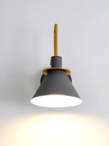 Modern Nordic Minimalist Metal Wall Sconce Geometric Iron Bracket Light Fixture