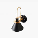 Modern Nordic Minimalist Metal Wall Sconce Geometric Iron Bracket Light Fixture