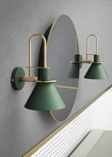 Modern Nordic Minimalist Metal Wall Sconce Geometric Iron Bracket Light Fixture