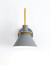Modern Nordic Minimalist Metal Wall Sconce Geometric Iron Bracket Light Fixture