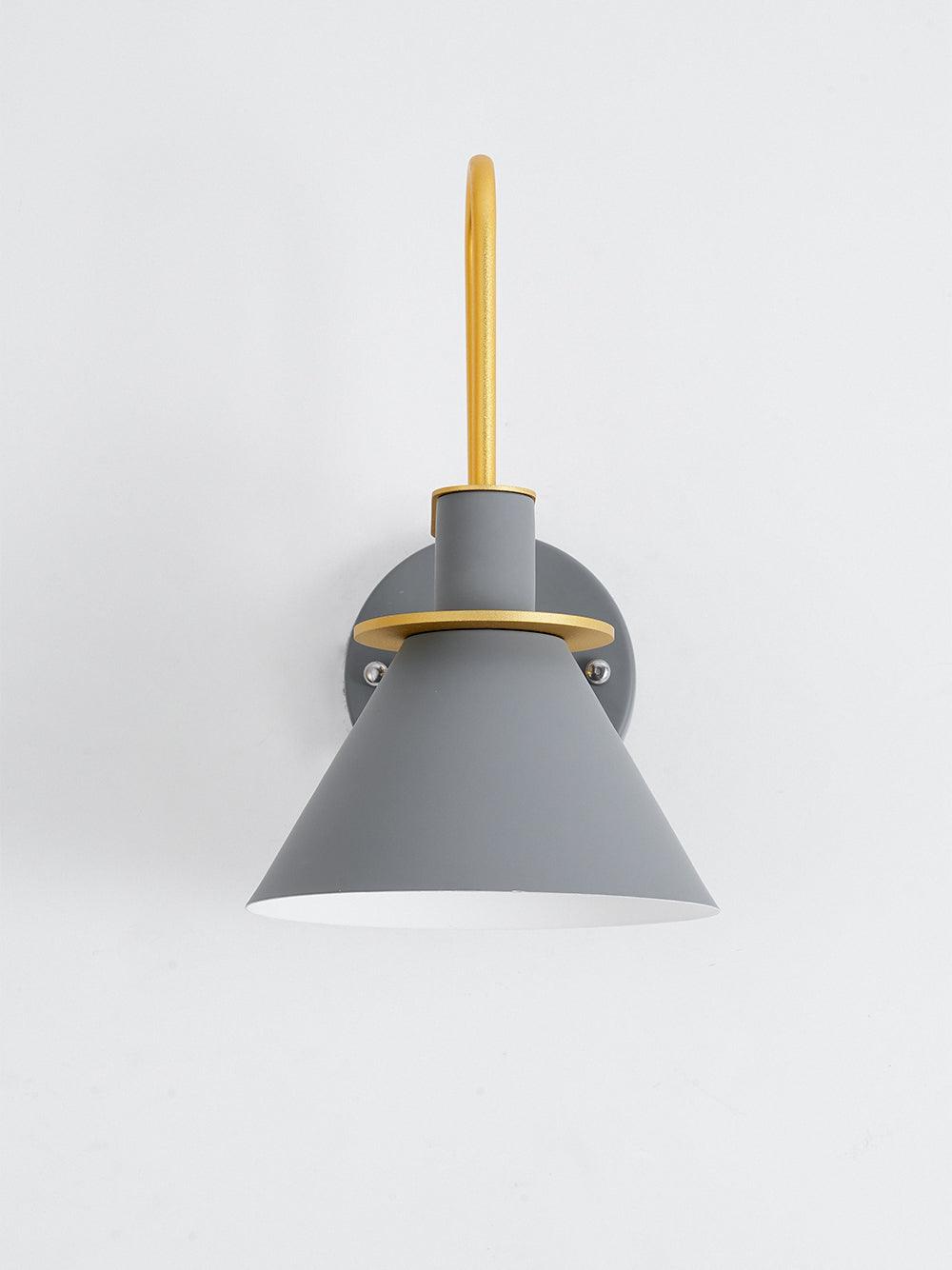 Modern Nordic Minimalist Metal Wall Sconce Geometric Iron Bracket Light Fixture