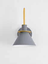 Modern Nordic Minimalist Metal Wall Sconce Geometric Iron Bracket Light Fixture