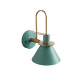 Modern Nordic Minimalist Metal Wall Sconce Geometric Iron Bracket Light Fixture