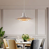 Modern Nordic Multi Layer Aluminum Pendant Light for Dining Room and Coffee Shop