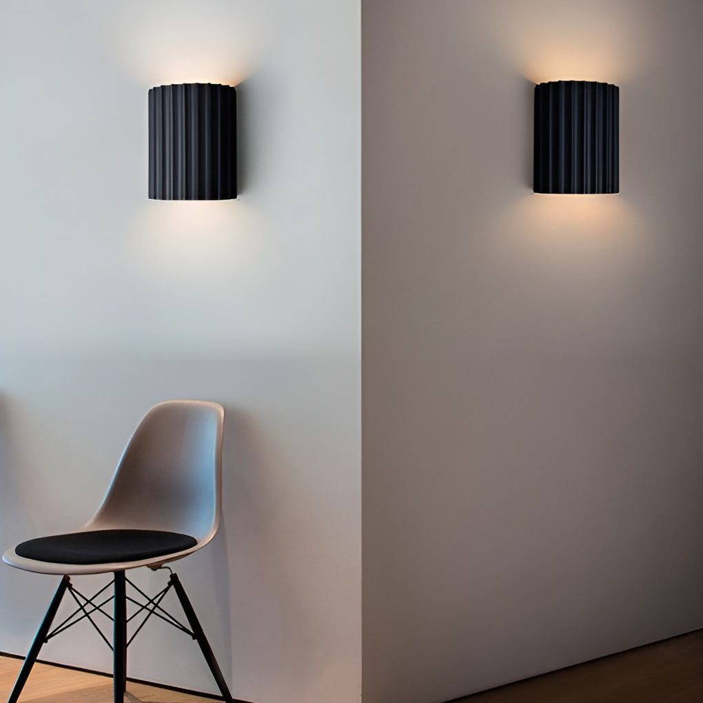 Modern Nordic Resin Up and Down Wall Sconce Light for Living Room and Bedroom