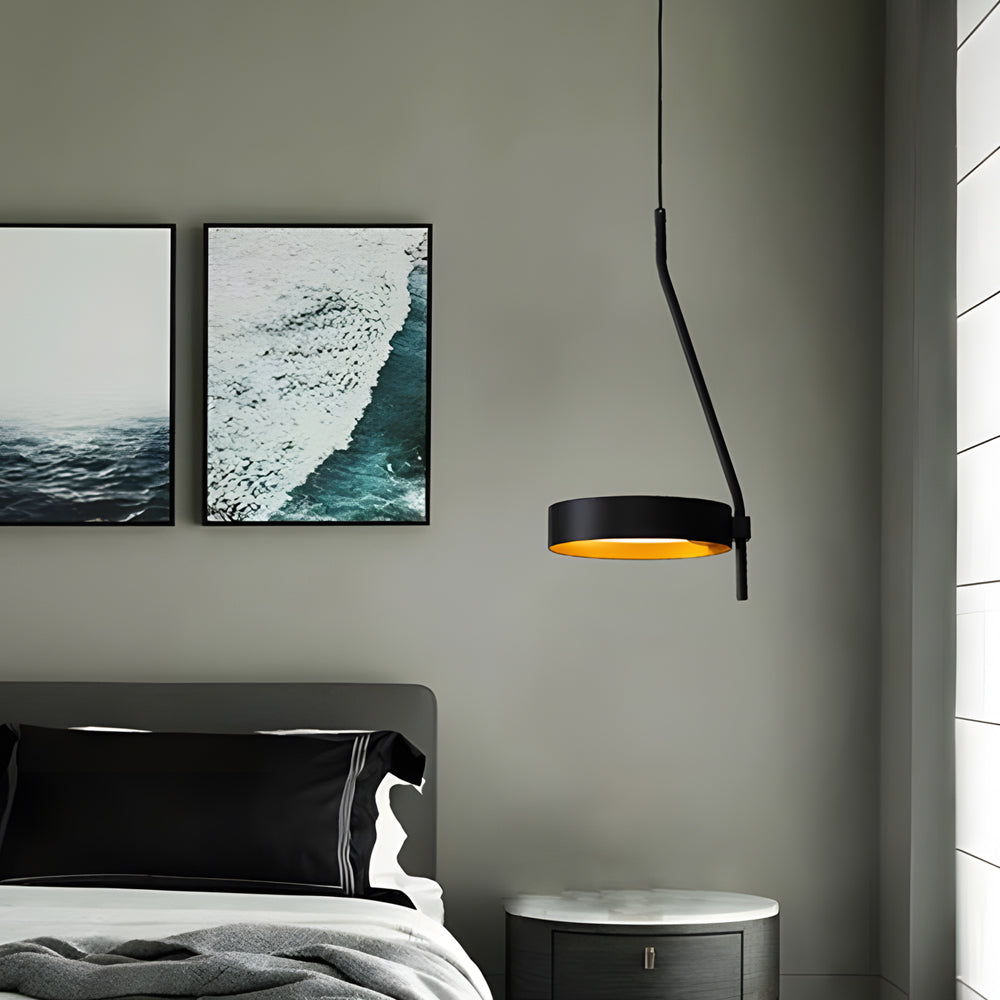 Modern Nordic Ring LED Chandelier for Living Room Multi Light Iron and Acrylic Pendant Lamp