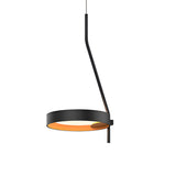 Modern Nordic Ring LED Chandelier for Living Room Multi Light Iron and Acrylic Pendant Lamp