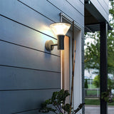 Modern Nordic Round LED Outdoor Wall Sconce and Landscape Path Light Waterproof IP65 Garden Lamp