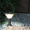 Modern Nordic Round LED Outdoor Wall Sconce and Landscape Path Light Waterproof IP65 Garden Lamp