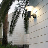 Modern Nordic Round LED Outdoor Wall Sconce and Landscape Path Light Waterproof IP65 Garden Lamp