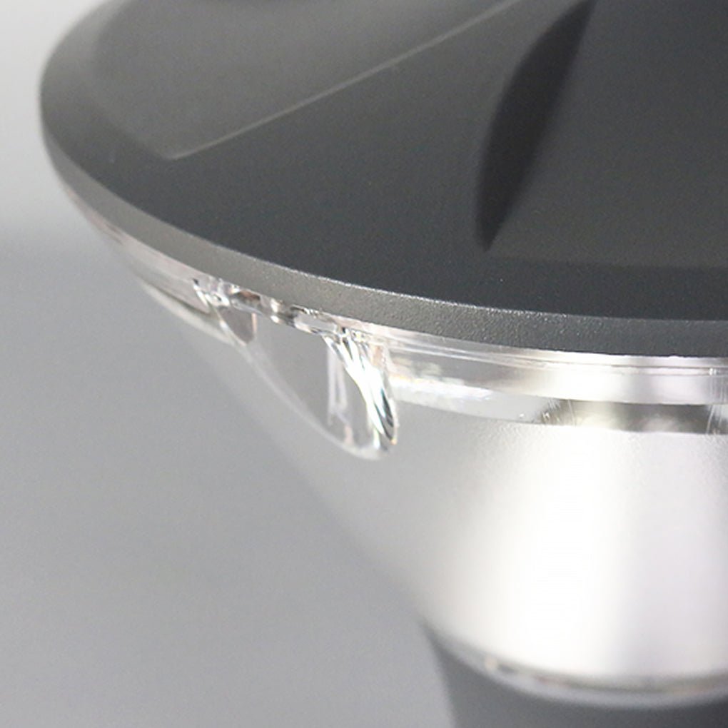 Modern Nordic Round LED Outdoor Wall Sconce and Landscape Path Light Waterproof IP65 Garden Lamp