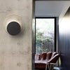 Modern Nordic Round LED Wall Sconce Minimalist Iron Bedside Lamp for Living Room and Hallway