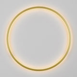 Modern Nordic Round Minimalist Wall Sconce with Trichromatic Dimming for Living Room Decor
