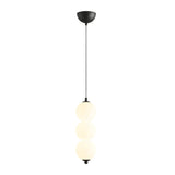 Modern Nordic Spherical Vertical Ball LED Pendant Light for Bedroom and Dining Room