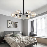 Modern Nordic Sputnik Glass Globe Chandelier LED Hanging Ceiling Light Fixture