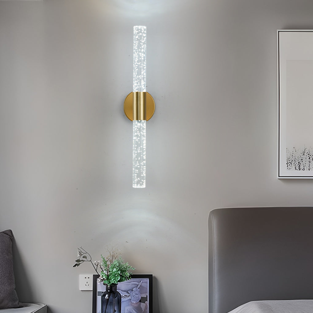 Modern Nordic Strip LED Wall Sconce Minimalist Indoor Light Fixture for Living Room