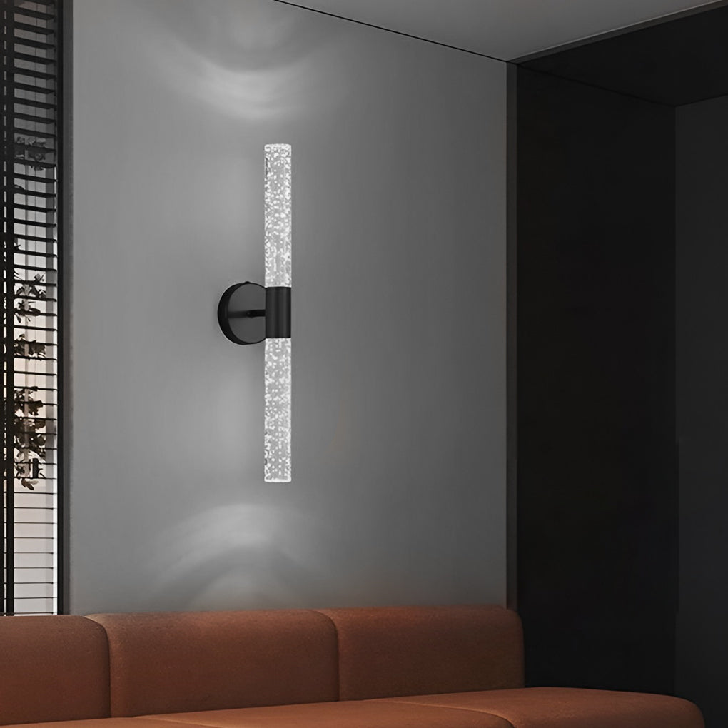 Modern Nordic Strip LED Wall Sconce Minimalist Indoor Light Fixture for Living Room