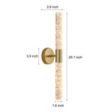 Modern Nordic Strip LED Wall Sconce Minimalist Indoor Light Fixture for Living Room
