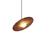Modern Nordic Terrazzo and Glass Sphere LED Pendant Light with Adjustable Cord