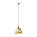 Modern Nordic Terrazzo Cement Pendant Light Concrete LED Chandelier for Kitchen Island and Dining Room