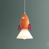 Modern Nordic Toy Figurine Pendant Light for Kids Bedroom and Bedside Decor