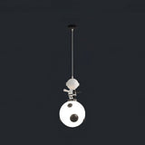 Modern Nordic Toy Figurine Pendant Light for Kids Bedroom and Bedside Decor