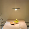 Modern Nordic UFO Glass Ball LED Chandelier Pendant Light for Bedroom and Dining Room Minimalist Iron Hanging Lamp