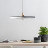 Modern Nordic UFO LED Pendant Light with 3 Color Dimming for Kitchen Island and Dining Room