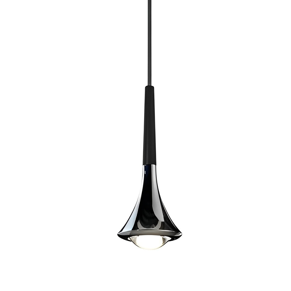 Modern Nordic Water Drop LED Pendant Light for Staircase and Small Spaces